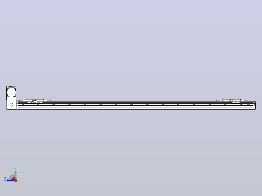 皮带直线轴双滑块型TPA-GCBS-120-P70-L525-LU-M20-N3右视缩略图