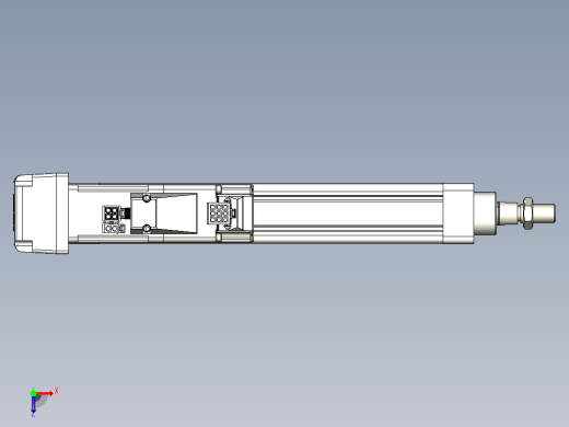 轻载电动缸TPA-ESR25-1002C-L150-MR-W-P10-C3俯视缩略图