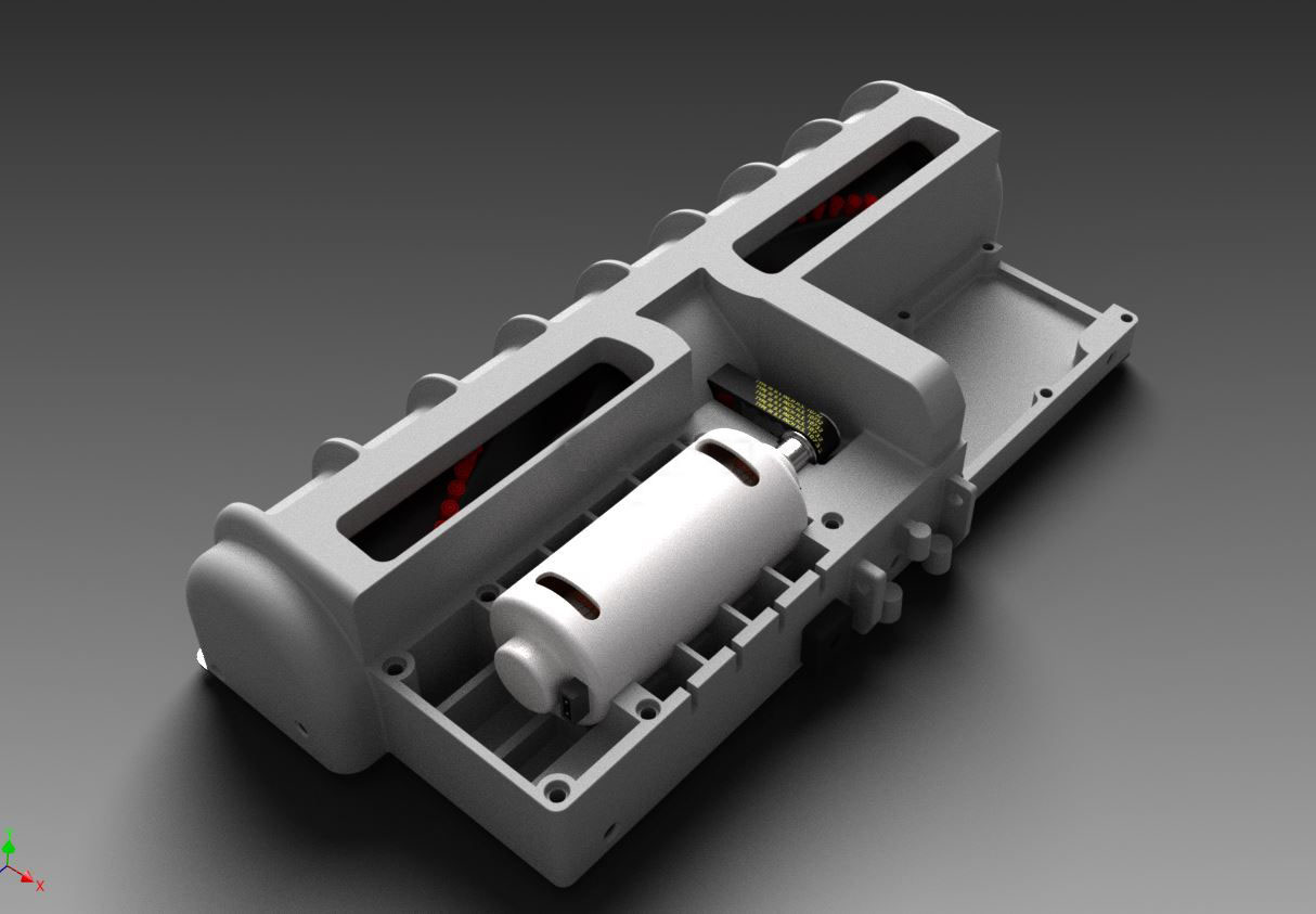 VAC动力头附件3D模型