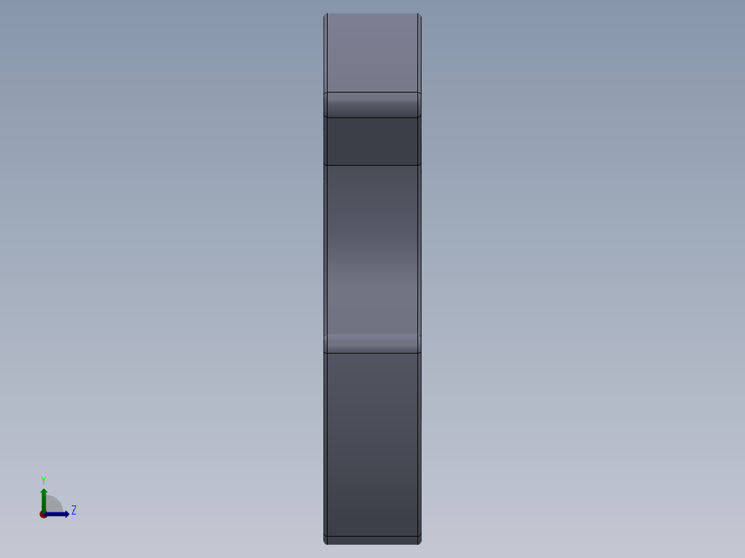 双头呆扳手左视图