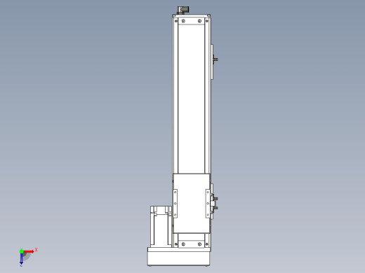 Toyo东佑达直线模组-ECH12-400-BR-200W+煞車俯视缩略图