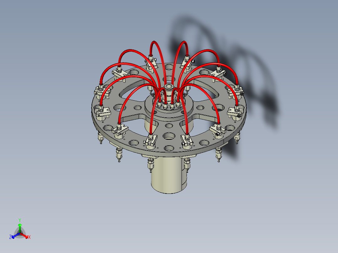 转盘转塔结构图（取料转盘）