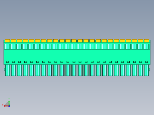DEGSON 15EDG 系列 3.5mm 插拔式接线端子 FullPack-15EDGKD-3.5-24P-14-00AH后视缩略图