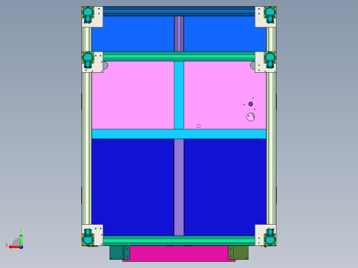 变速箱外壳平面干磨机后视缩略图