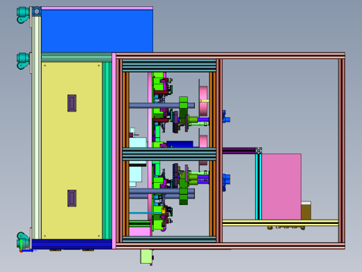 变速箱外壳平面干磨机左视缩略图