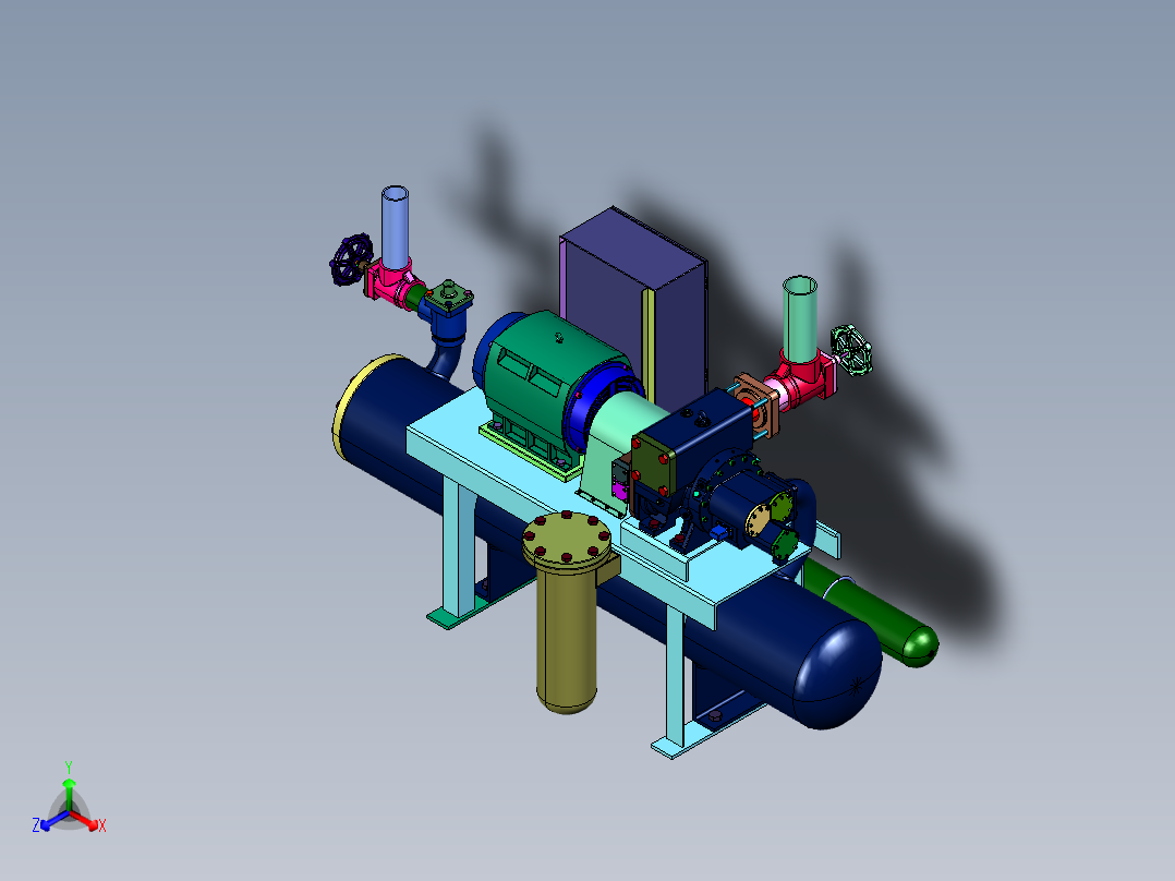 螺杆式制冷机组压缩机