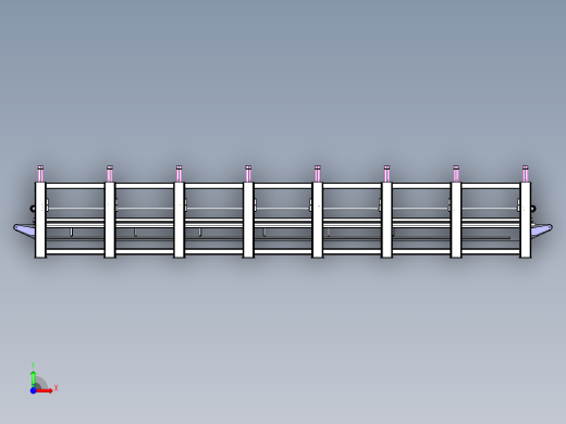 不连续夹芯板机器单层板前视缩略图
