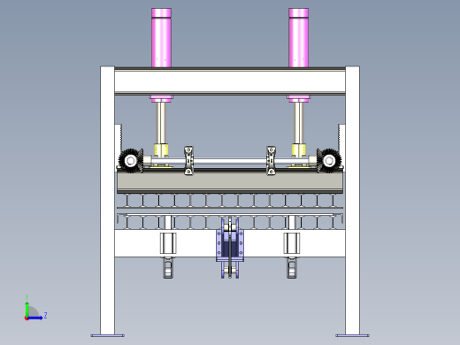 不连续夹芯板机器单层板左视缩略图