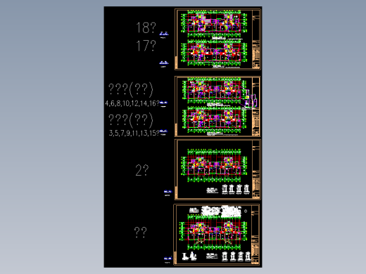 某住宅中央吸尘工程图