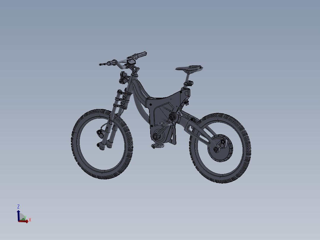 77---伊莱克特拉自行车全套模型SW2016三维图纸模型设计图纸