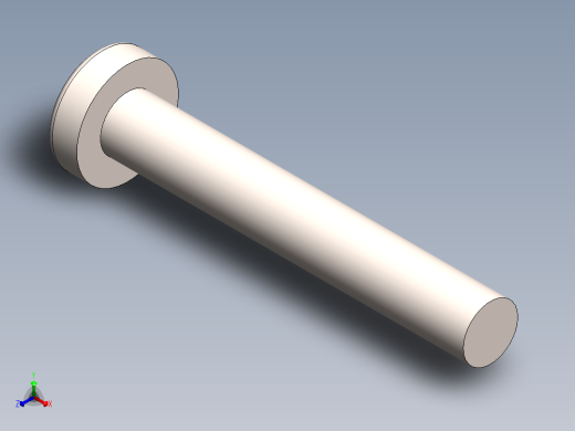 螺丝 M3 十字盘头-M3 x 20 Screw head.SLDPRT正等轴测缩略图