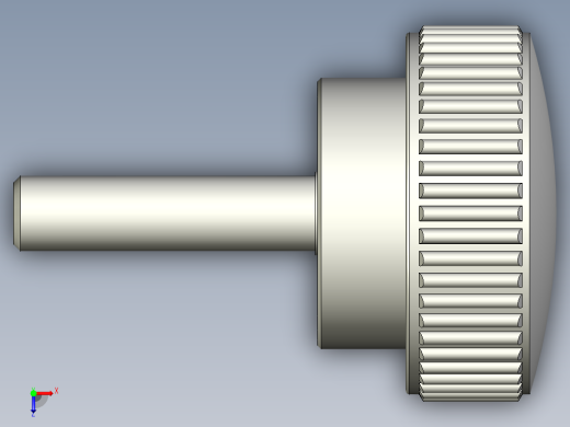 把手(凸紋)B.193p,B.193S-P-INOX-3D多系列多零件图纸模型俯视缩略图