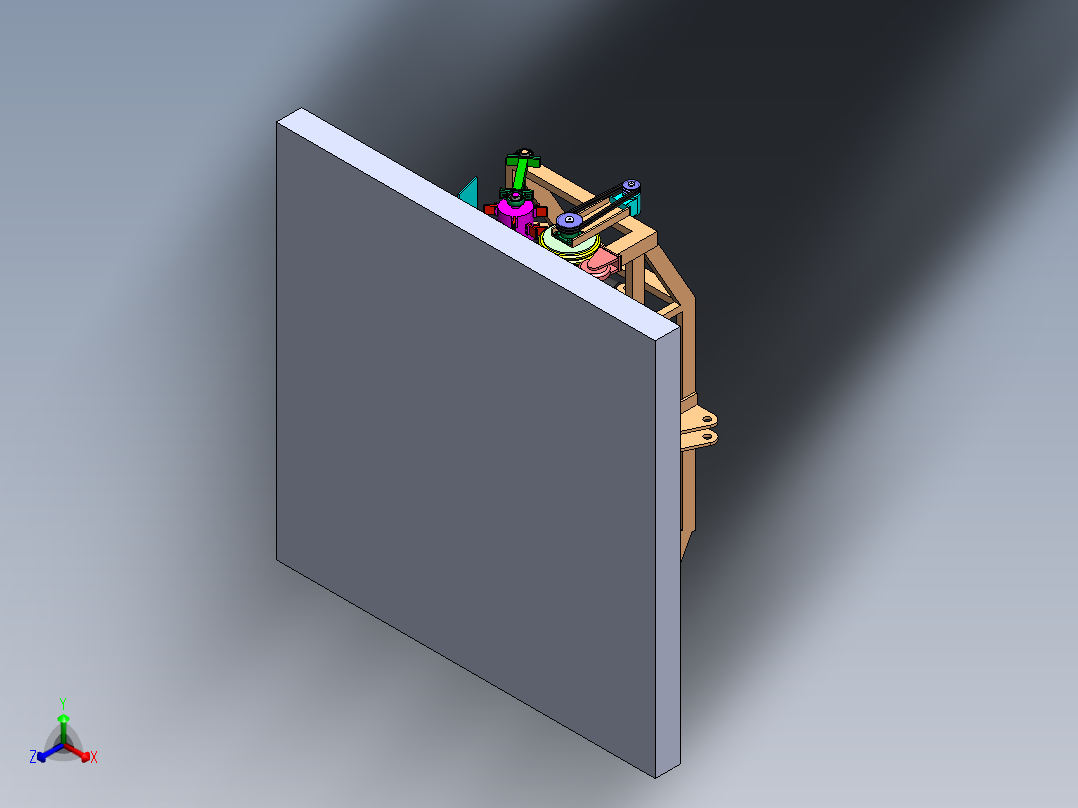 破冰除雪机三维图792472===200正等轴测图