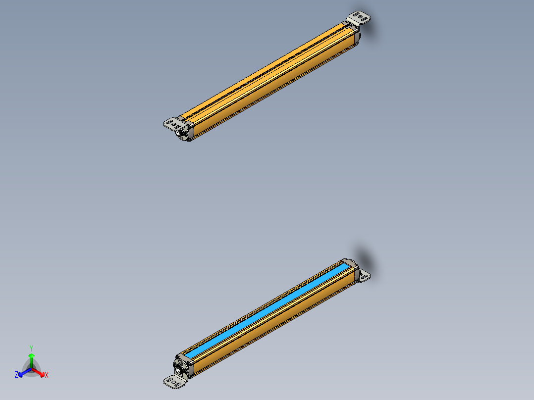 安全_区域传感器H2EL3210_30_30_3D主视图