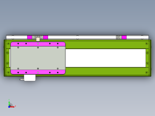 威洛博LC系列3d模型模组LC14S2Y-S300前视缩略图
