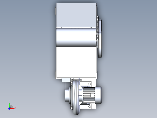 花生脱壳机前视缩略图