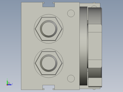 旋转气爪PRC16ST-180左视缩略图