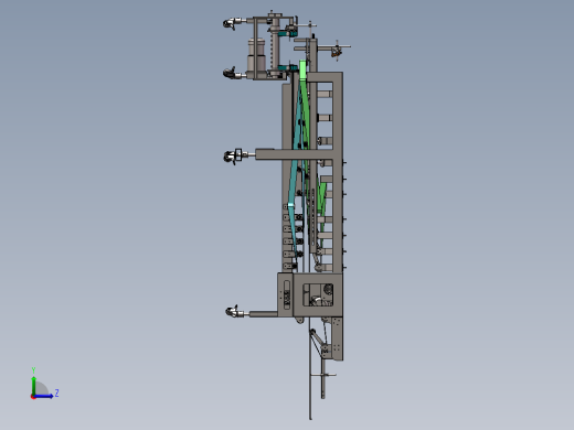 全自动收盒机左视缩略图