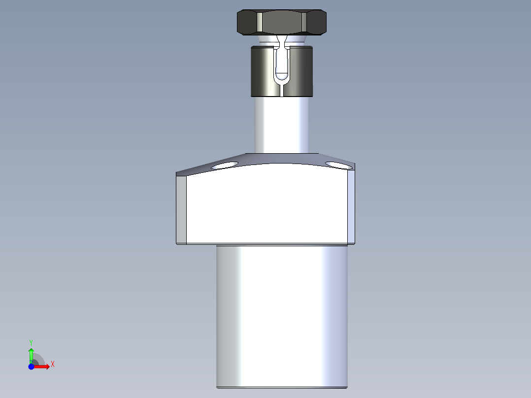 KOSMEKLHA0360-SR_R01多系列多零件图纸模型前视图