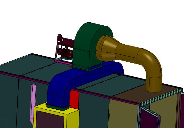 钣金加工工业烘箱