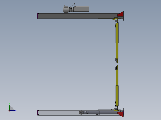 汽车举升机左视缩略图