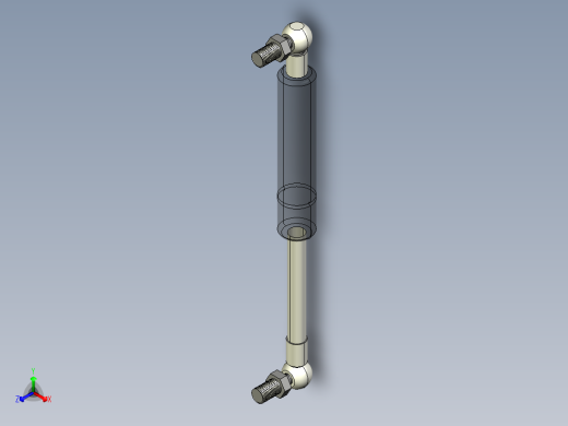 Q气压弹簧B310000040(30KG L195 和尚頭)