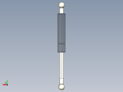 Q气压弹簧B310000040(30KG L195 和尚頭)后视缩略图