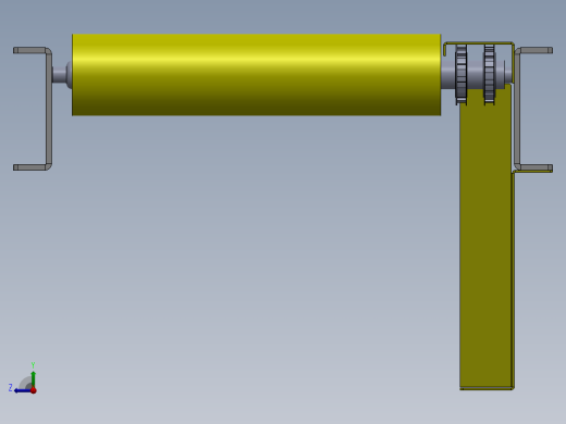 传动滚轮组右视缩略图
