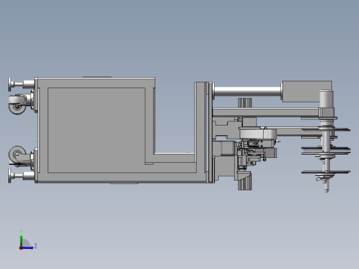 非标全自动插针裁切机左视缩略图