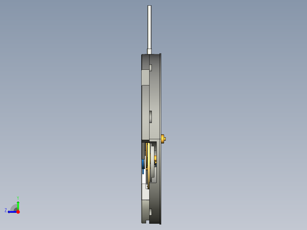 移动手表右视图