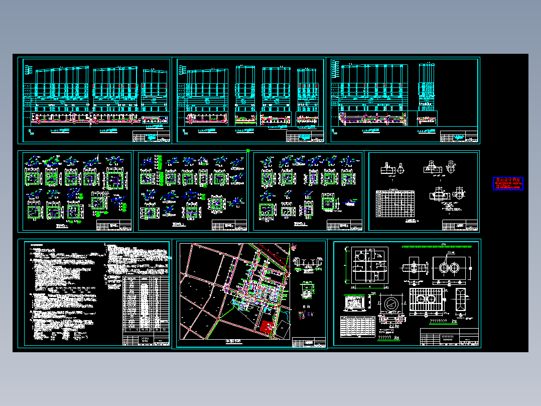 热力管网平断面图