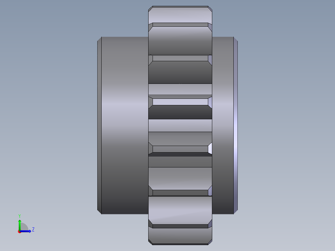 枕式包装机左视图
