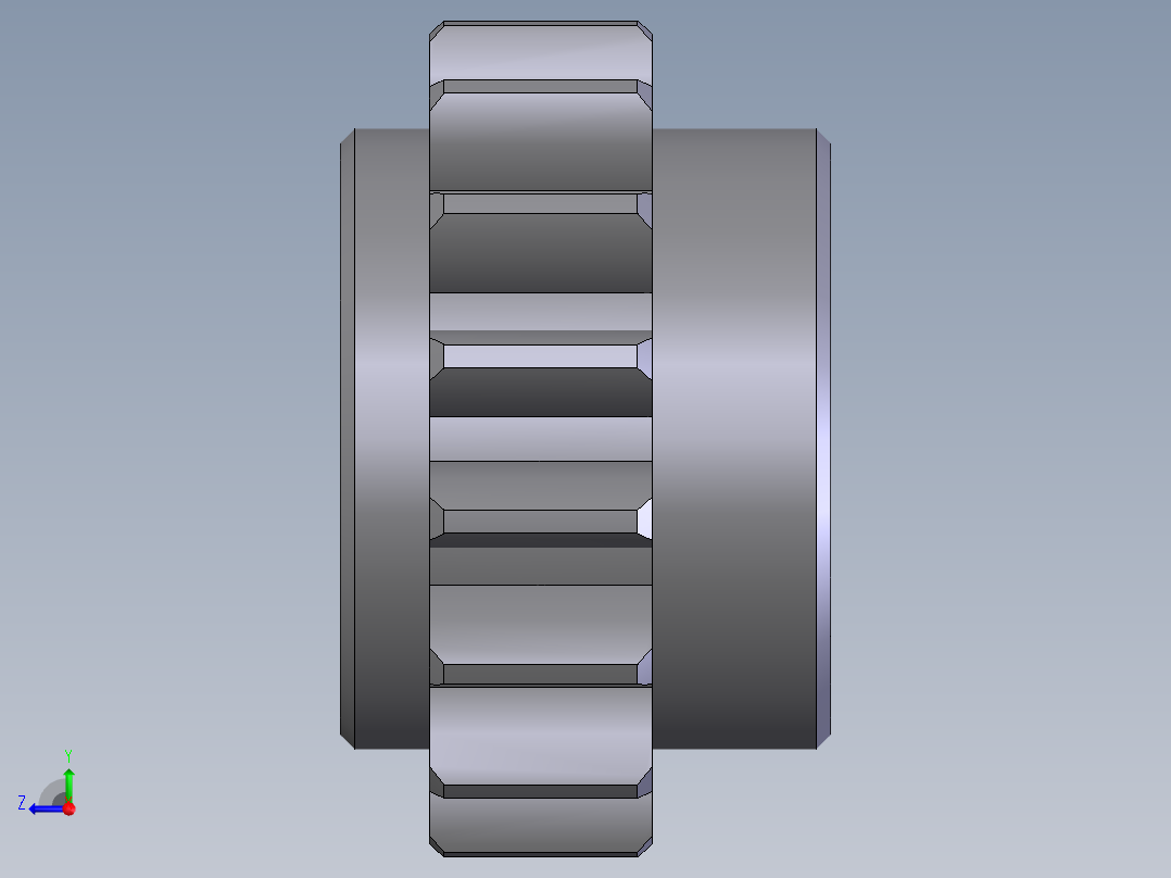 枕式包装机右视图