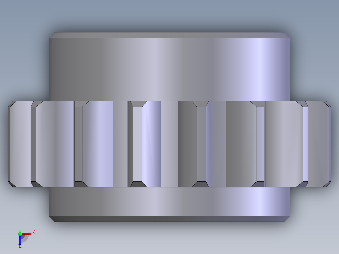 枕式包装机俯视图