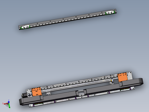 0.88米0.35米载具输送机构