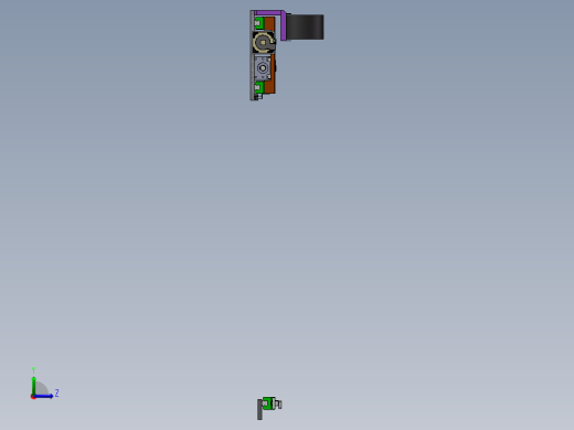 0.88米0.35米载具输送机构左视缩略图