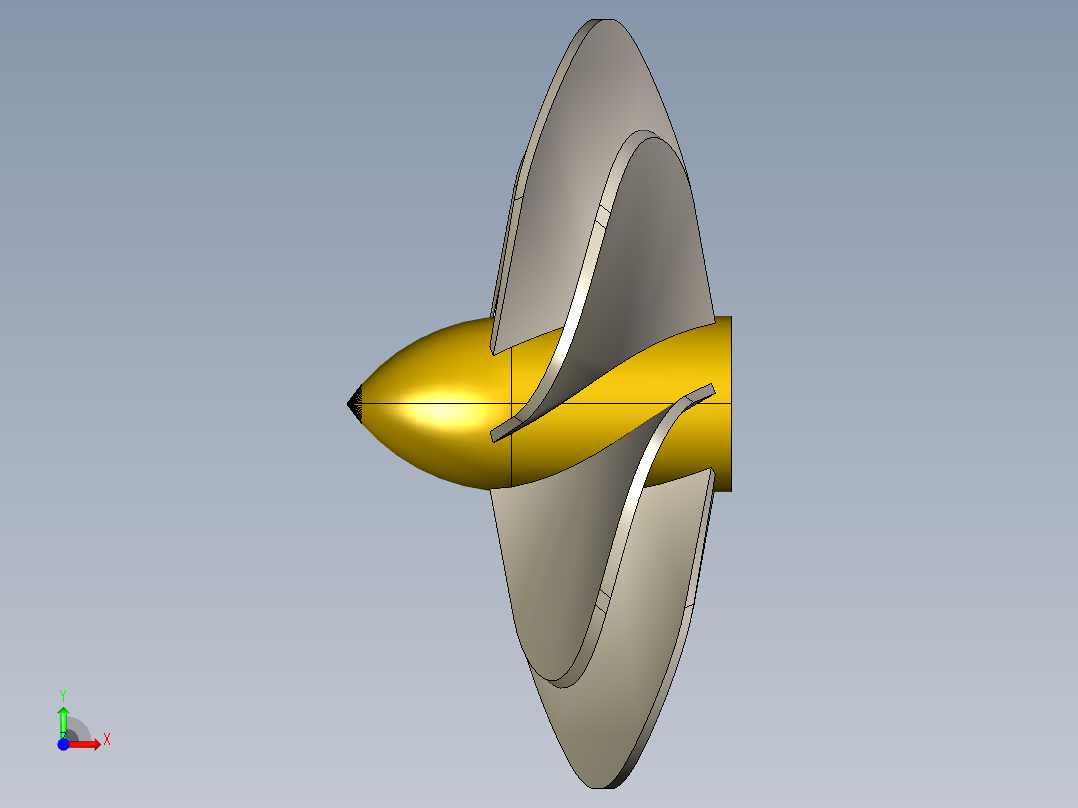 螺旋桨(41)前视图
