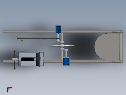 A2004103-踏板驱动的锯床俯视缩略图