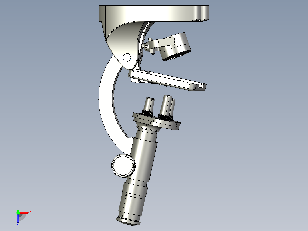 B2004620-显微镜（儿童用）俯视图