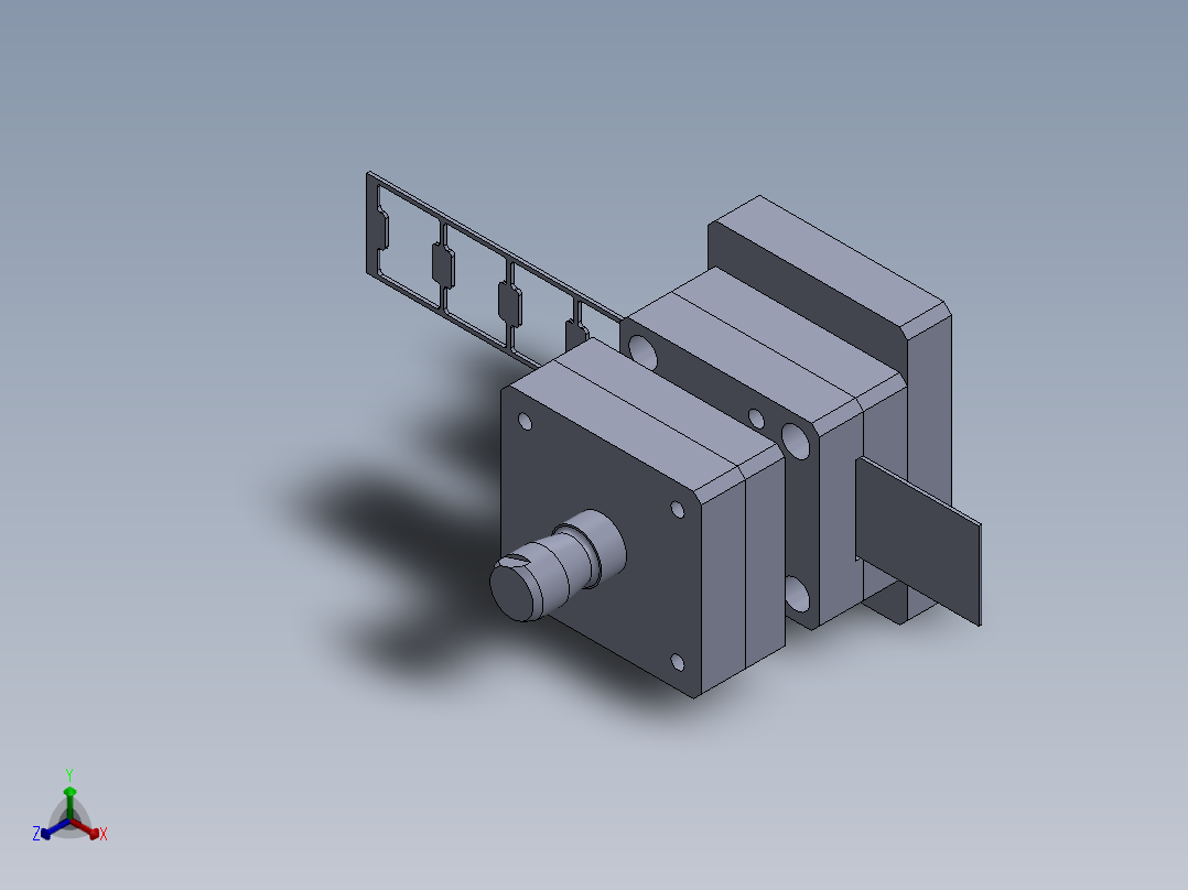 中移动轨道正等轴测图