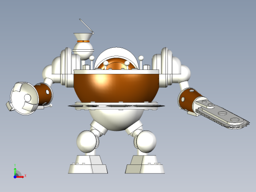 切割机器人（可以操作）前视缩略图