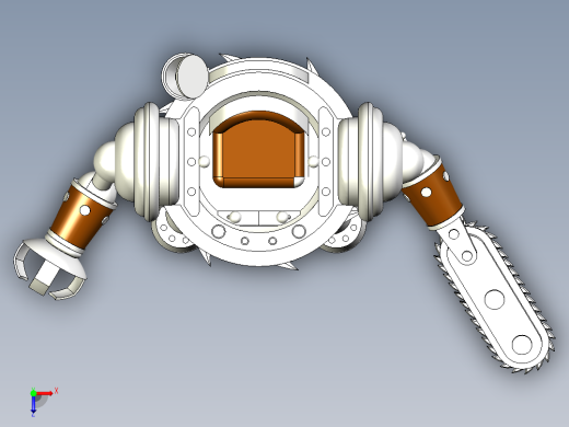 切割机器人（可以操作）俯视缩略图