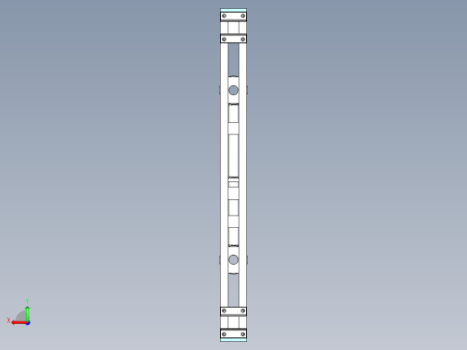 齿轮传动组机构设计后视缩略图