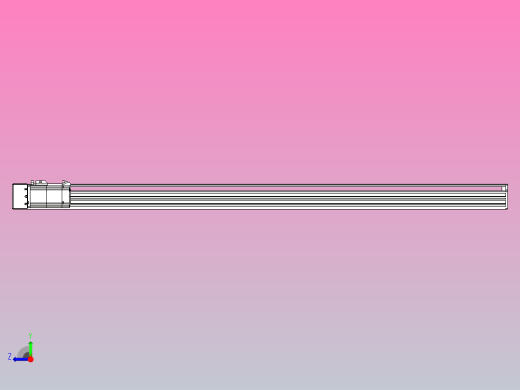 日规模组半封闭丝杆TPA-HNR-85S-1610-L1150-MR-Y-P20-N3右视缩略图