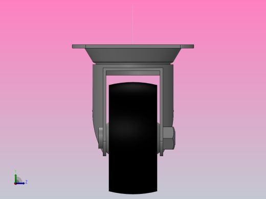 脚轮CMGJ75_R左视缩略图