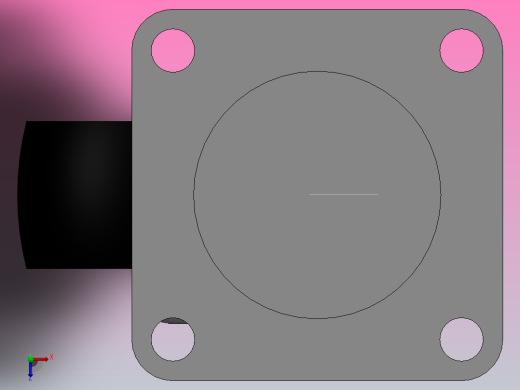 脚轮CMGJ75_R俯视缩略图