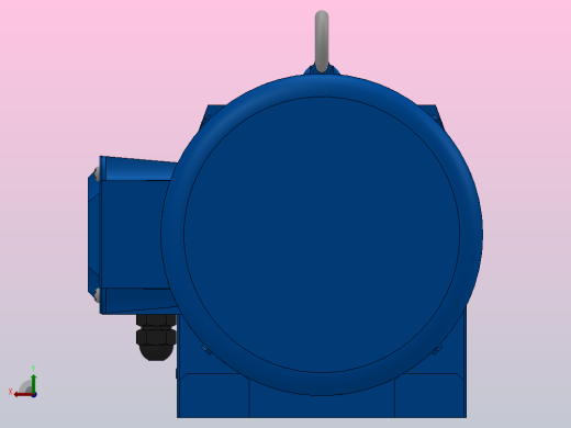 R137底脚轴伸式安装斜齿轮减速机R137-Y55-4P-250-M1-0°后视缩略图