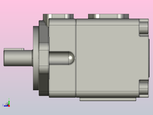 PV2R2法兰安装型油泵[PV2R2-26-F-RAB]右视缩略图