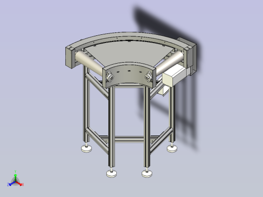 90°转弯线正等轴测缩略图