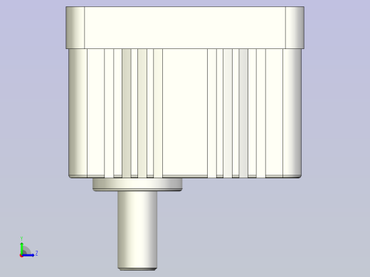东历电机减速器 5GU-3~180KB左视缩略图